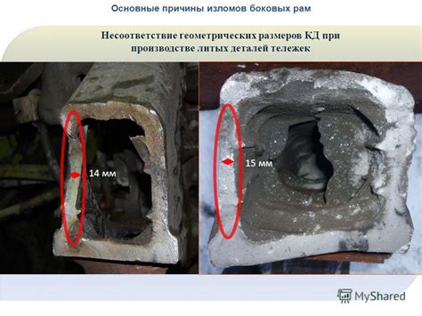 Несоответствие размеров металлических деталей: причины и решения