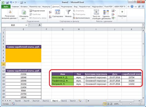 Обзор горизонтального фильтра в Excel и его функциональное назначение