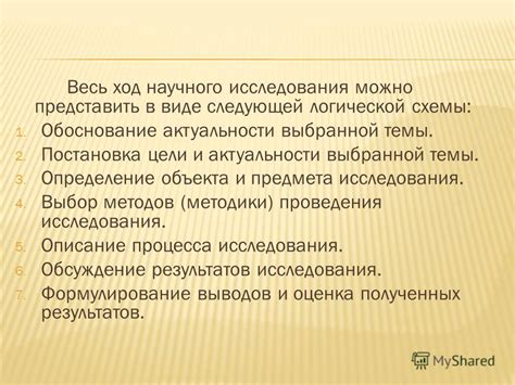 Обоснование актуальности изучения выбранной темы исследования