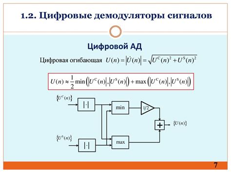 Обработка сигналов: пример работы сигналов в цифровых устройствах