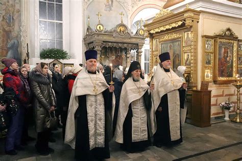 Обряды и символика во время богослужения