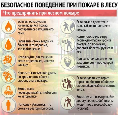 Обязанности в области профилактики возникновения пожароопасных ситуаций