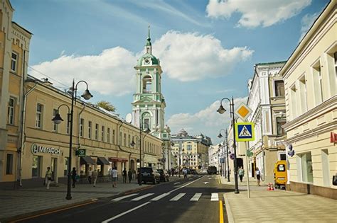 Оживленные улицы и привлекательные места Москвы ждут гостей