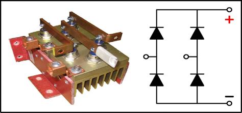 Описание диодного моста с использованием диодов Шоттки
