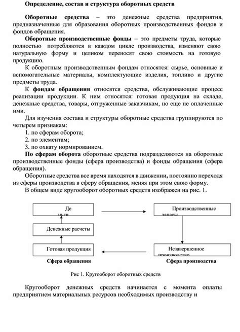 Определение и значение оборотных средств в контексте тестовой деятельности