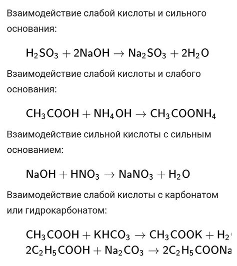 Определение процесса нейтрализации кислот и щелочей