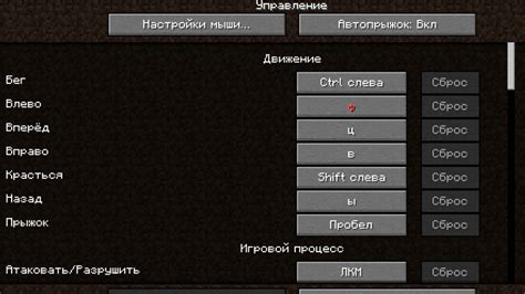 Оптимизация управления в игре: настройка клавиатуры для Minecraft