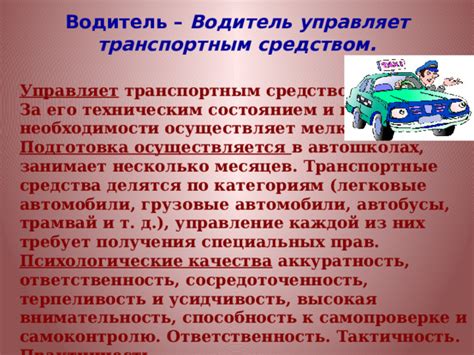 Осмысленное обучение и осознанность как факторы предотвращения ограничения прав на управление транспортным средством