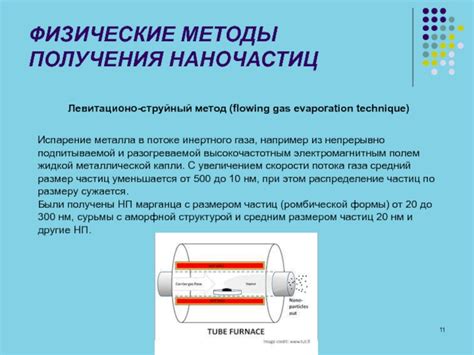 Основные методы для получения солидной структуры из жидкой металлической ртути