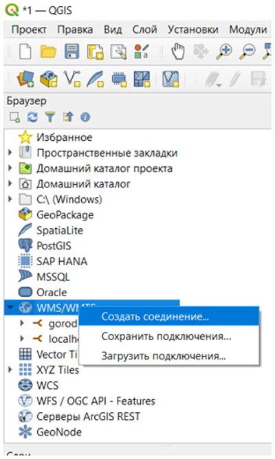 Основные настройки и подключение к базе данных в QGIS на MacBook