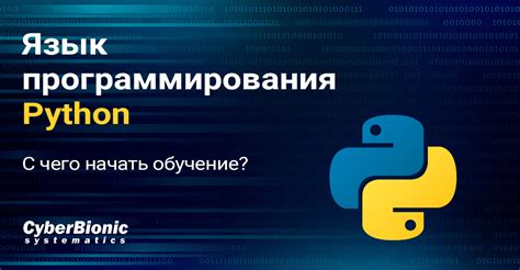 Основные особенности языка программирования Python