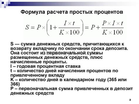 Основные принципы и формула для расчета процента от суммы