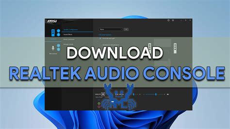 Основные принципы оптимизации настроек Realtek Audio Console MSI