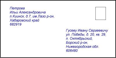 Основные принципы оформления и отправки почтовых отправлений в связи с праздником