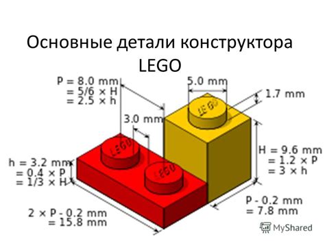 Основные этапы проектирования и изготовления детали из конструктора Lego