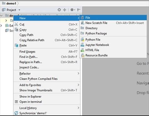 Основы управления путями в редакторе PyCharm