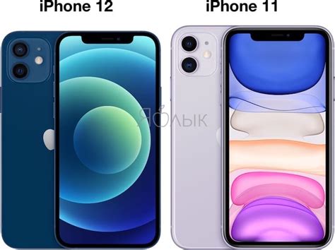 Особенности внешности iPhone 11 и iPhone 12