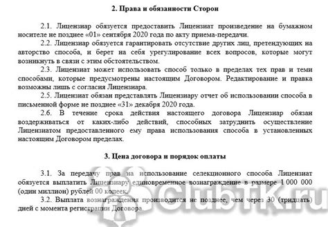 Особенности применения лицензионного соглашения: ограничения и права сторон