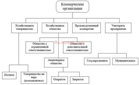 Отсутствие понимания важности роста коммерческих организаций