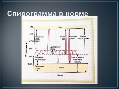 Оценка величины и скорости дыхания с помощью спирометрии