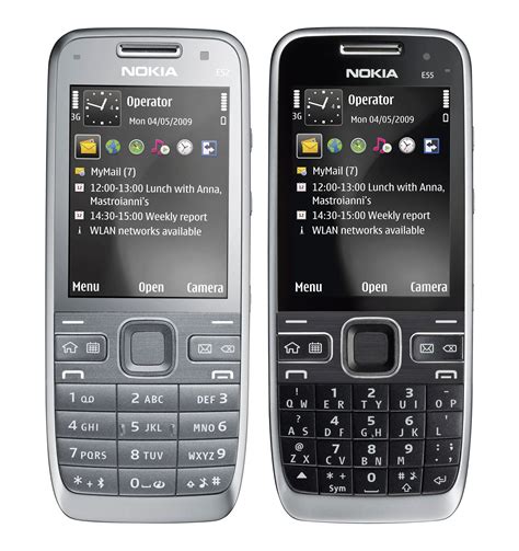 Первоначальные настройки мобильного устройства Nokia e52