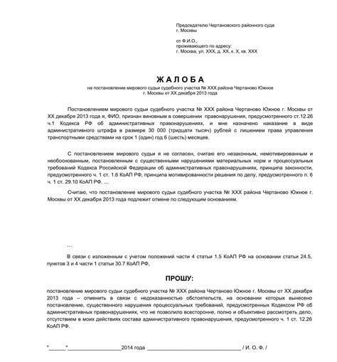 Первоначальный ход дела в суде Одинцова: от подачи жалобы до установления даты судебного заседания