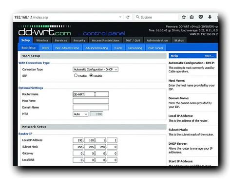 Первый метод обновления прошивки для установки DD-WRT на DIR-320