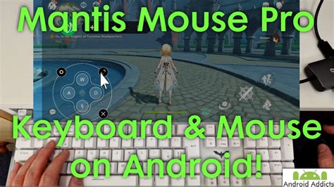 Подготовка к настройке Mantis Mouse Pro