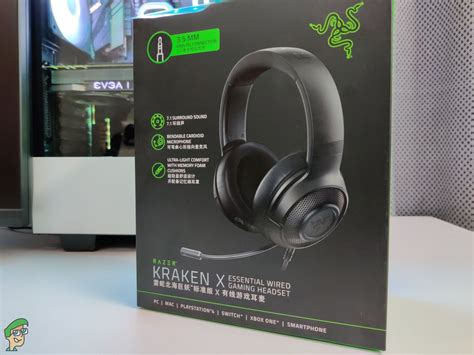 Подключение гарнитуры Razer Kraken X Lite к компьютеру