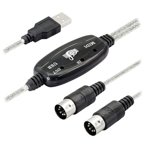 Подключение инструмента к MIDI USB