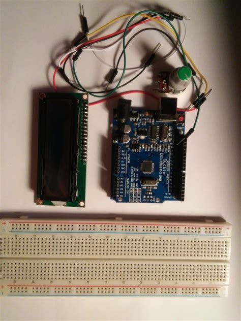 Подключение компонентов к платформе Arduino