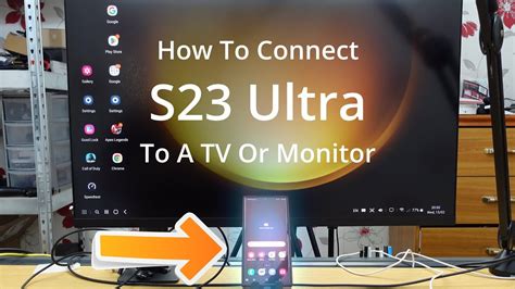 Подключение монитора Samsung S23 через HDMI