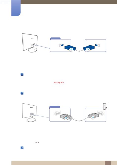 Подключение монитора Samsung s23 с использованием DVI-кабеля