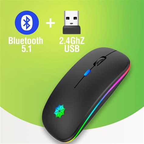 Подключение мышки через Bluetooth или USB-адаптер