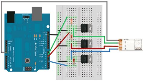 Подключение RGB-ленты к Arduino: установка соединения