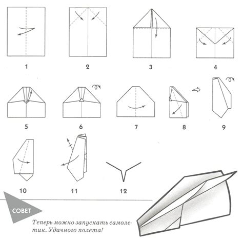 Подробное руководство по созданию бумажного самолетика