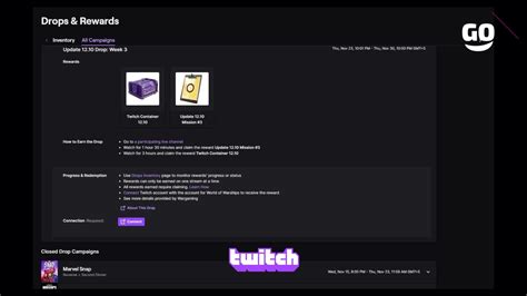 Получите свои Twitch Drops и наслаждайтесь новыми возможностями в игре