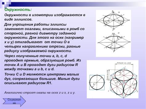 Построение основы для создания сферической формы