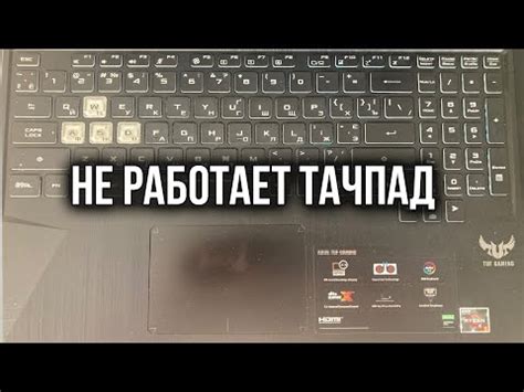 Почему не работает тачскрин на ноутбуке?