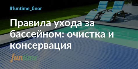 Правила ухода за бассейном, чтобы предотвратить появление растительности