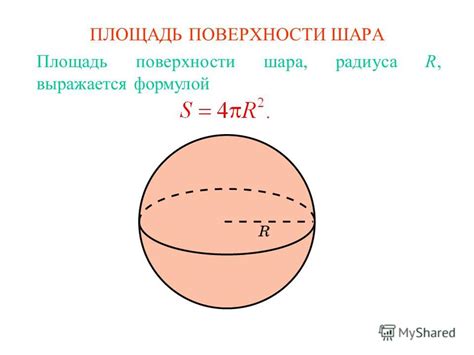 Практические задачи с детальным разбором расчета площади поверхности шара