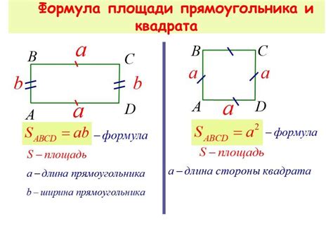 Практическое применение формулы для определения периметра прямоугольника