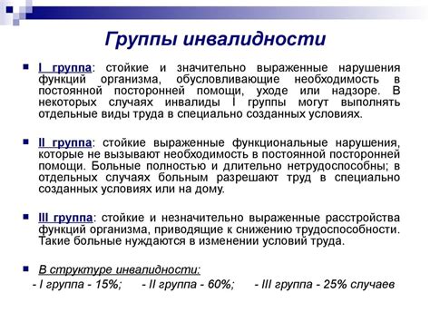 Преимущества и недостатки различных способов декодирования инвалидности третьей группы