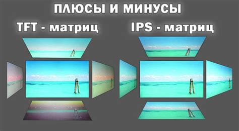 Преимущества и недостатки IPS матрицы