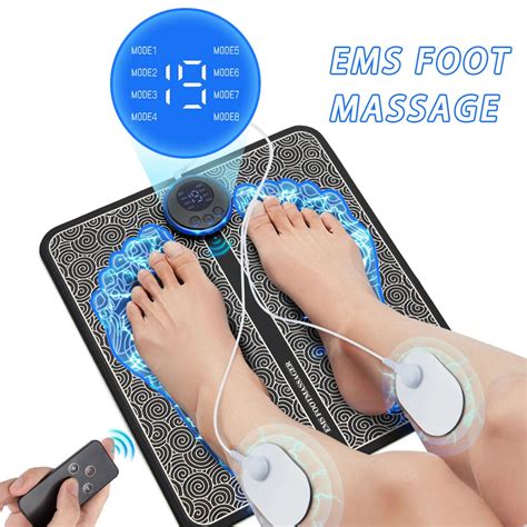 Преимущества и оценки электромиостимулятора для стоп EMs Foot Massager