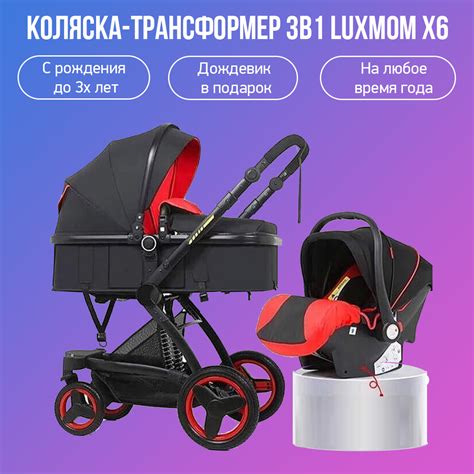 Преимущества коляски Luxmom перед аналогами на рынке