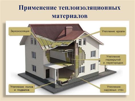 Применение теплоизоляционных материалов для снижения конденсации