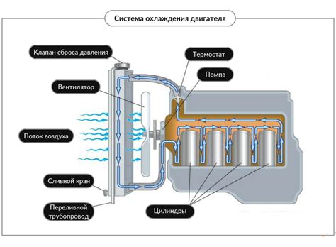 Принцип функционирования регулятора температуры двигателя автомобиля