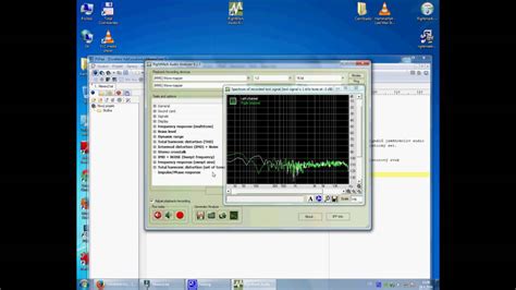 Проведение анализа звуков с помощью Rightmark audio analyzer