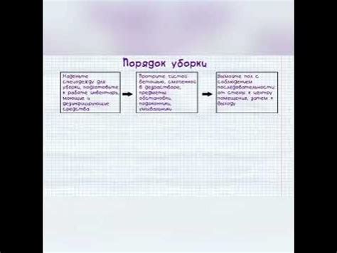 Проведение систематической уборки